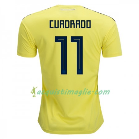 Divisa di Calcio Colombia Cuadrado 11 Prima Mondiali 2018